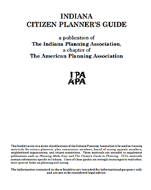Button for Linking to the Indiana Citizen Planner Guide
